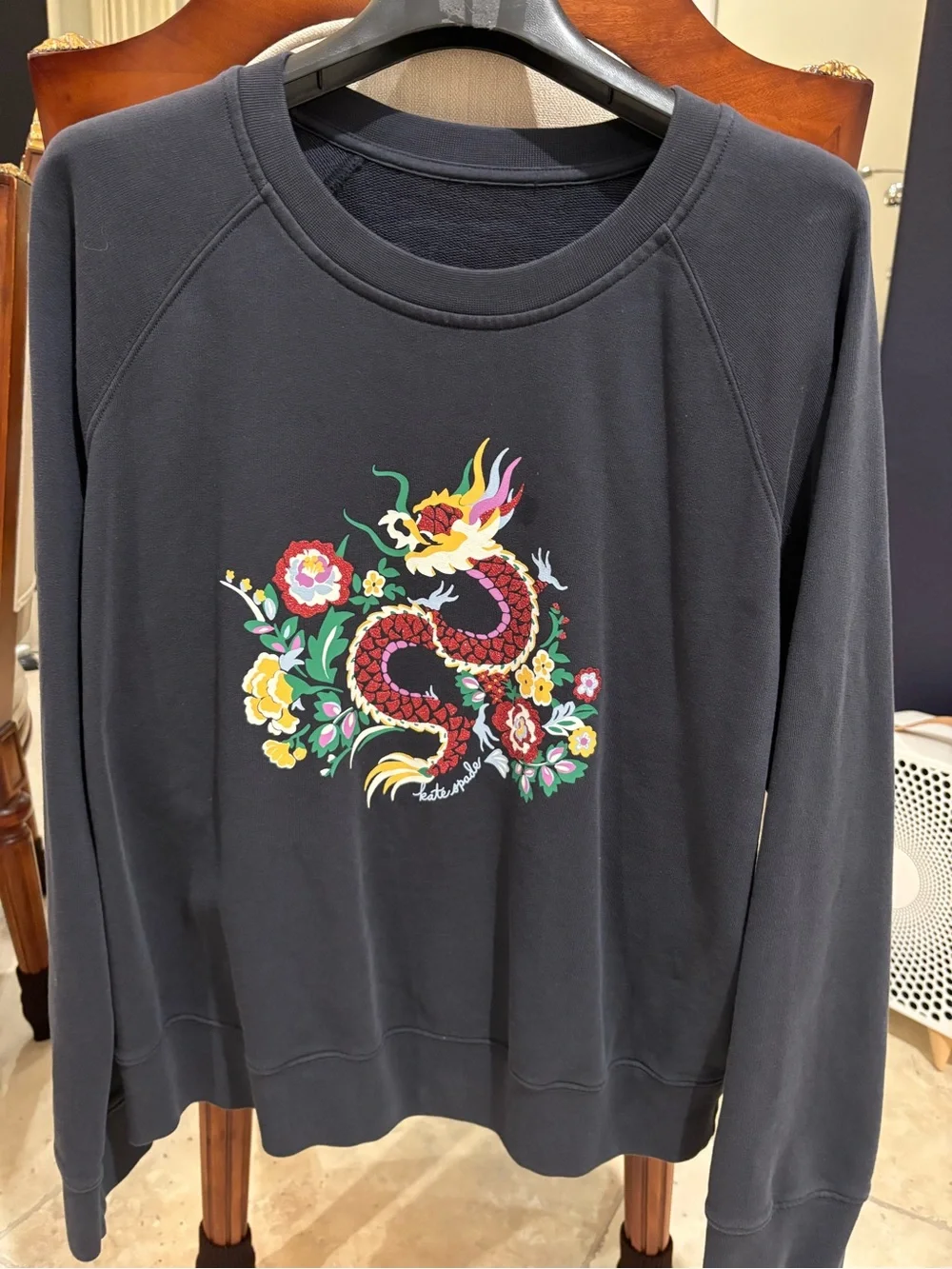 Kate Spade dragon sweatshirt